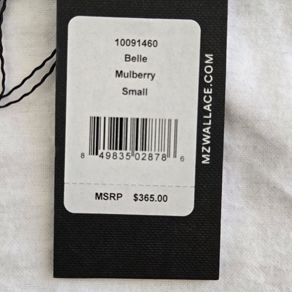 MZ Wallace Small Belle In Mulberry - New, Never Used! - Picture 10 of 10